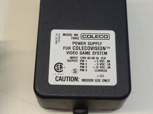 Colecovision CV power adapter