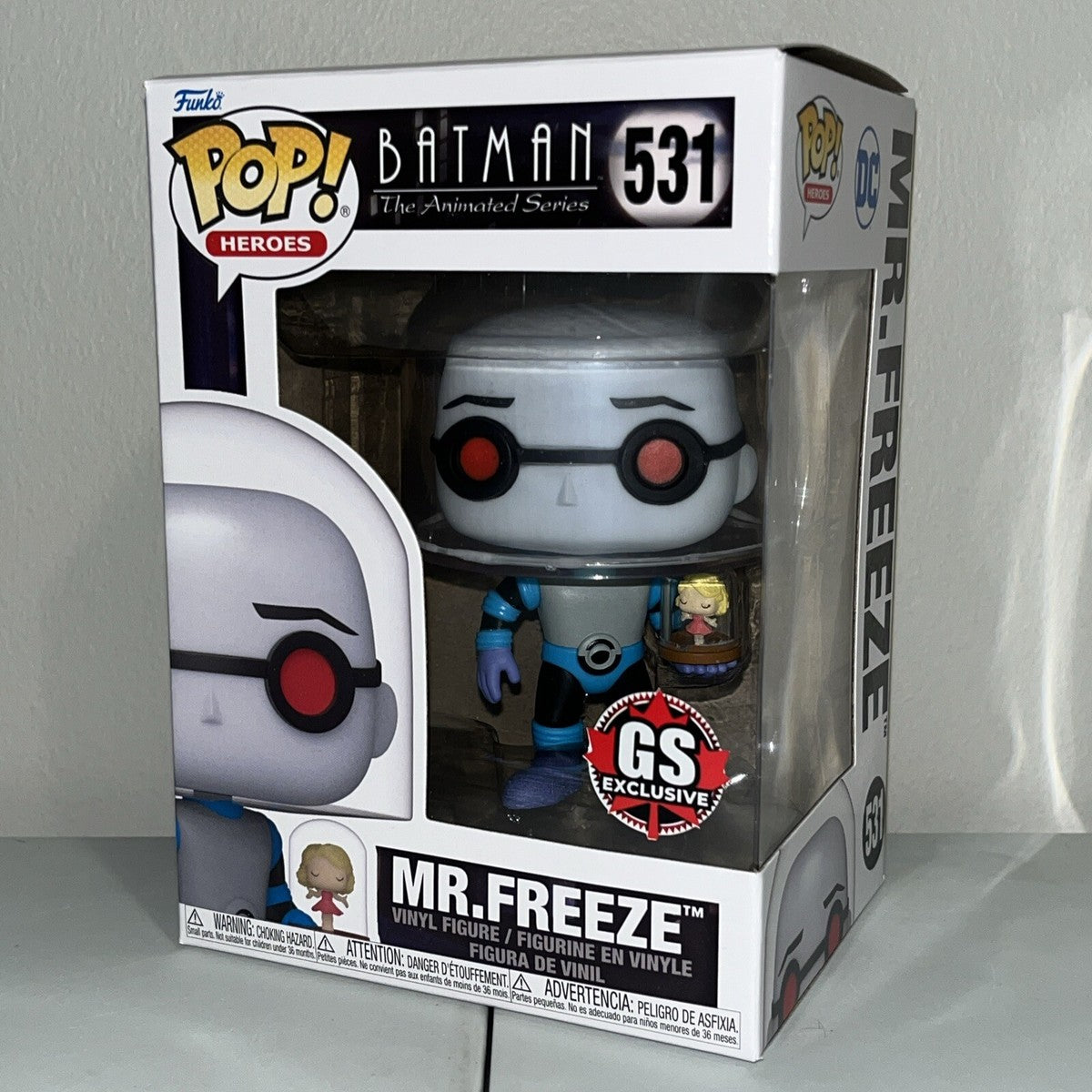 Funko Pop! Vinyl:  Mr. Freeze #531 GameStop Exclusive