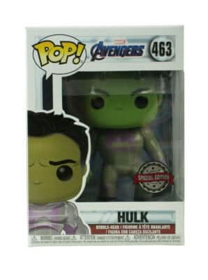 Figurine Funko Pop Marvel - Smart Hulk - Avengers Endgame - N° 463 - Protection offerte funko pop