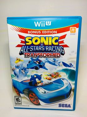 SONIC & SEGA ALL STARS RACING TRANSFORMED NINTENDO WIIU - jeux video game-x