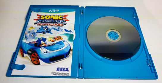 SONIC & SEGA ALL STARS RACING TRANSFORMED NINTENDO WIIU - jeux video game-x