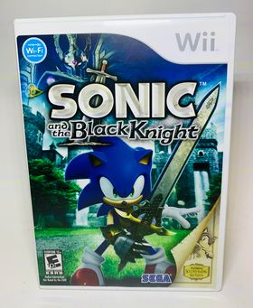 SONIC AND THE BLACK KNIGHT NINTENDO WII - jeux video game-x