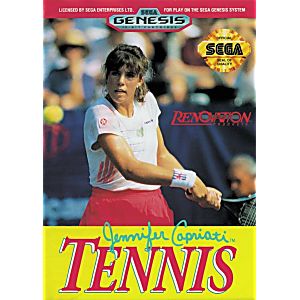 JENNIFER CAPRIATI TENNIS (SEGA GENESIS SG) - jeux video game-x