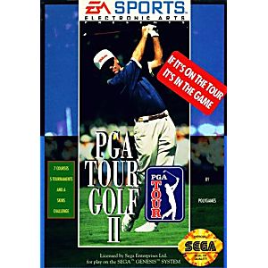 PGA TOUR GOLF II 2 SEGA GENESIS SG - jeux video game-x