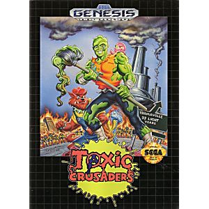 TOXIC CRUSADERS (SEGA GENESIS SG) - jeux video game-x