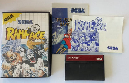 RAMPAGE (SEGA MASTER SYSTEM SMS) - jeux video game-x