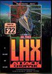 LHX ATTACK CHOPPER SEGA GENESIS SG - jeux video game-x