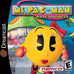 MS. PAC-MAN MAZE MADNESS (SEGA DREAMCAST DC) - jeux video game-x