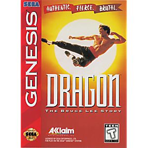 DRAGON: THE BRUCE LEE STORY (SEGA GENESIS SG) - jeux video game-x