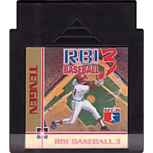 RBI BASEBALL 3 TENGEN NINTENDO NES - jeux video game-x