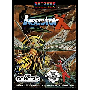 INSECTOR X (SEGA GENESIS SG) - jeux video game-x