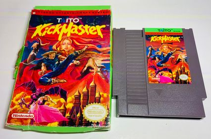 KICK MASTER EN BOITE NINTENDO NES - jeux video game-x
