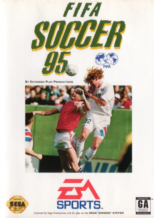 FIFA SOCCER 95 (SEGA GENESIS SG) - jeux video game-x