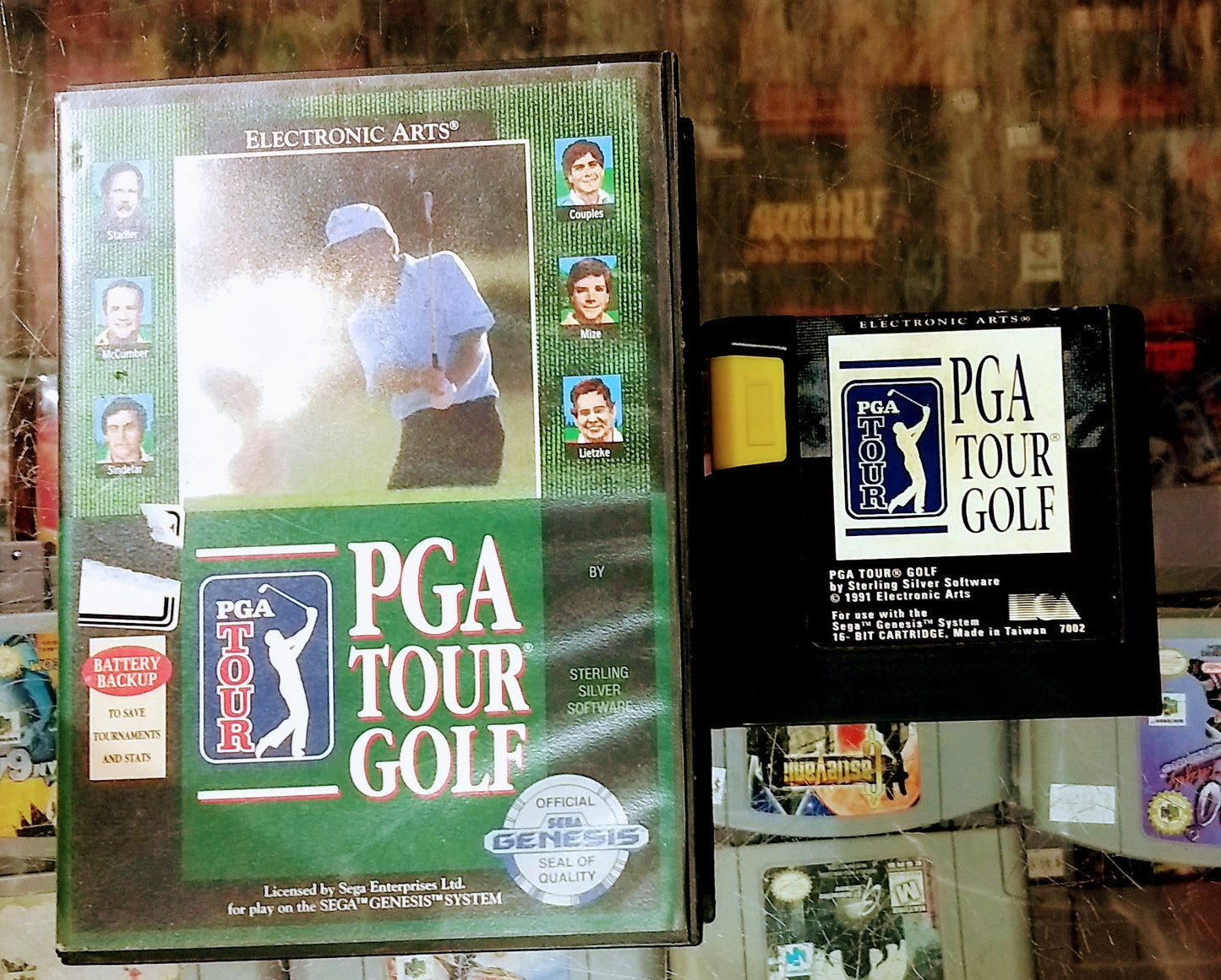 PGA TOUR GOLF SEGA GENESIS SG - jeux video game-x