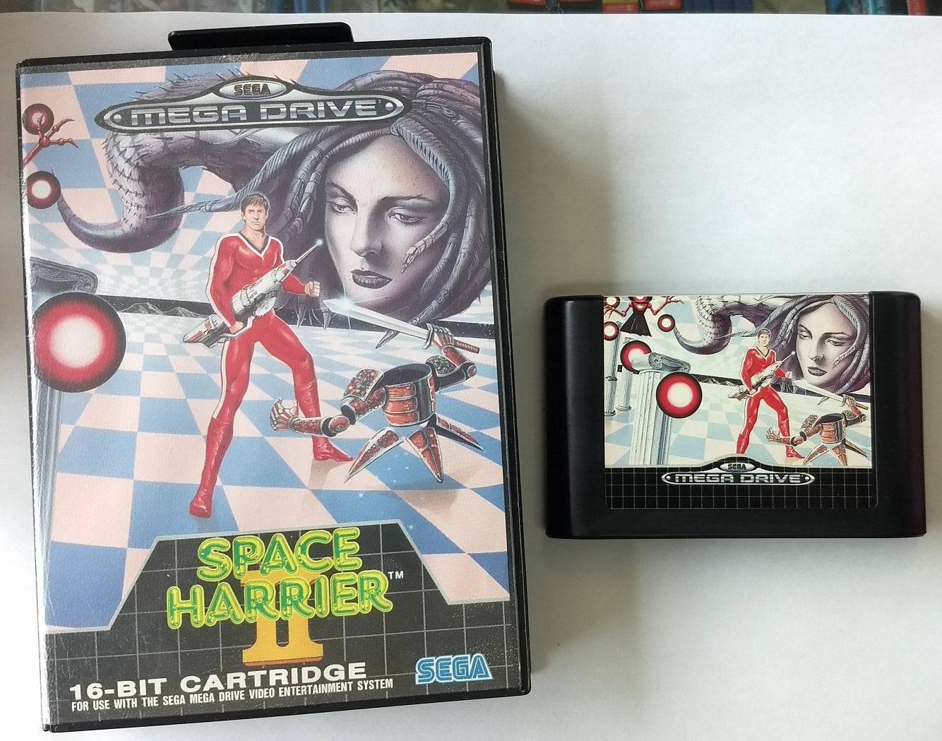 SPACE HARRIER II 2 (PAL IMPORT) (SEGA MEGA DRIVE SG) - jeux video game-x