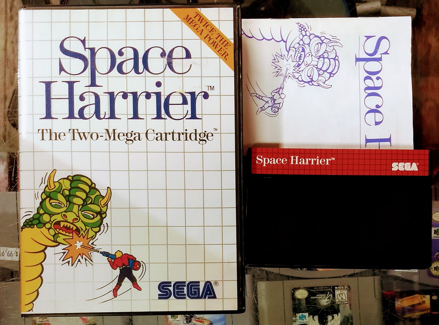 SPACE HARRIER (SEGA MASTER SYSTEM SMS) - jeux video game-x