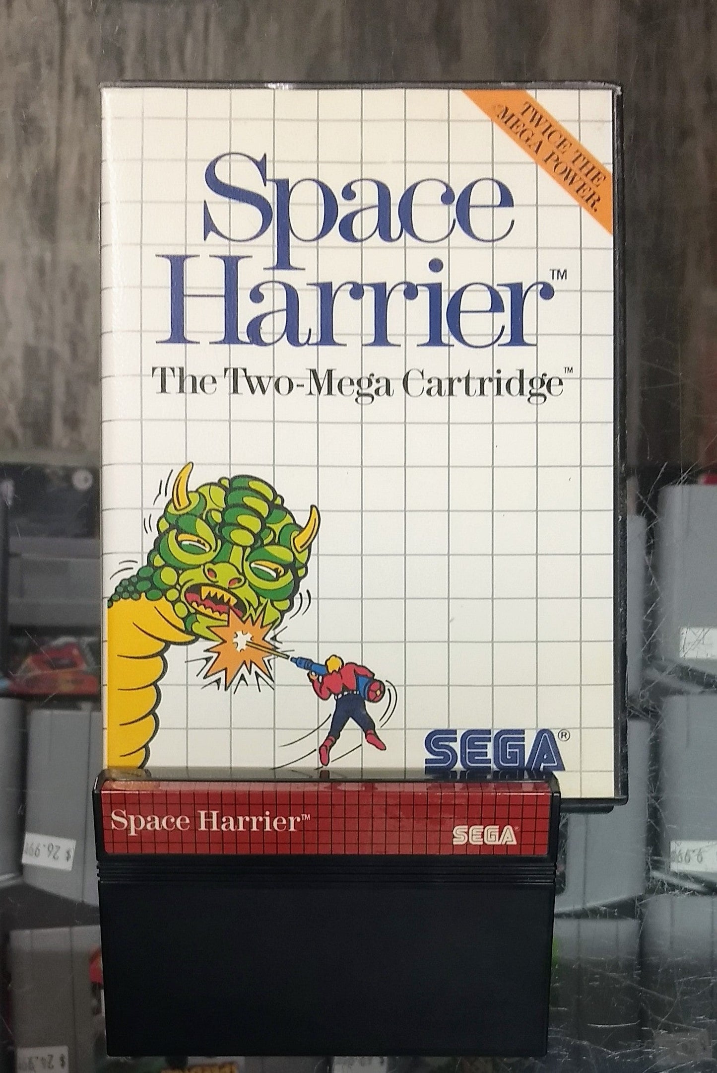 SPACE HARRIER (SEGA MASTER SYSTEM SMS) - jeux video game-x