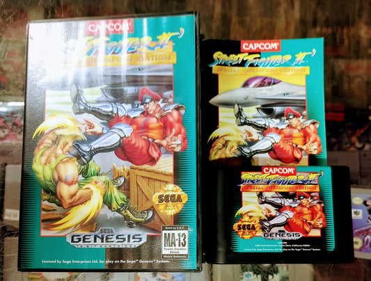 STREET FIGHTER II 2 SPECIAL CHAMPION EDITION SEGA GENESIS SG - jeux video game-x