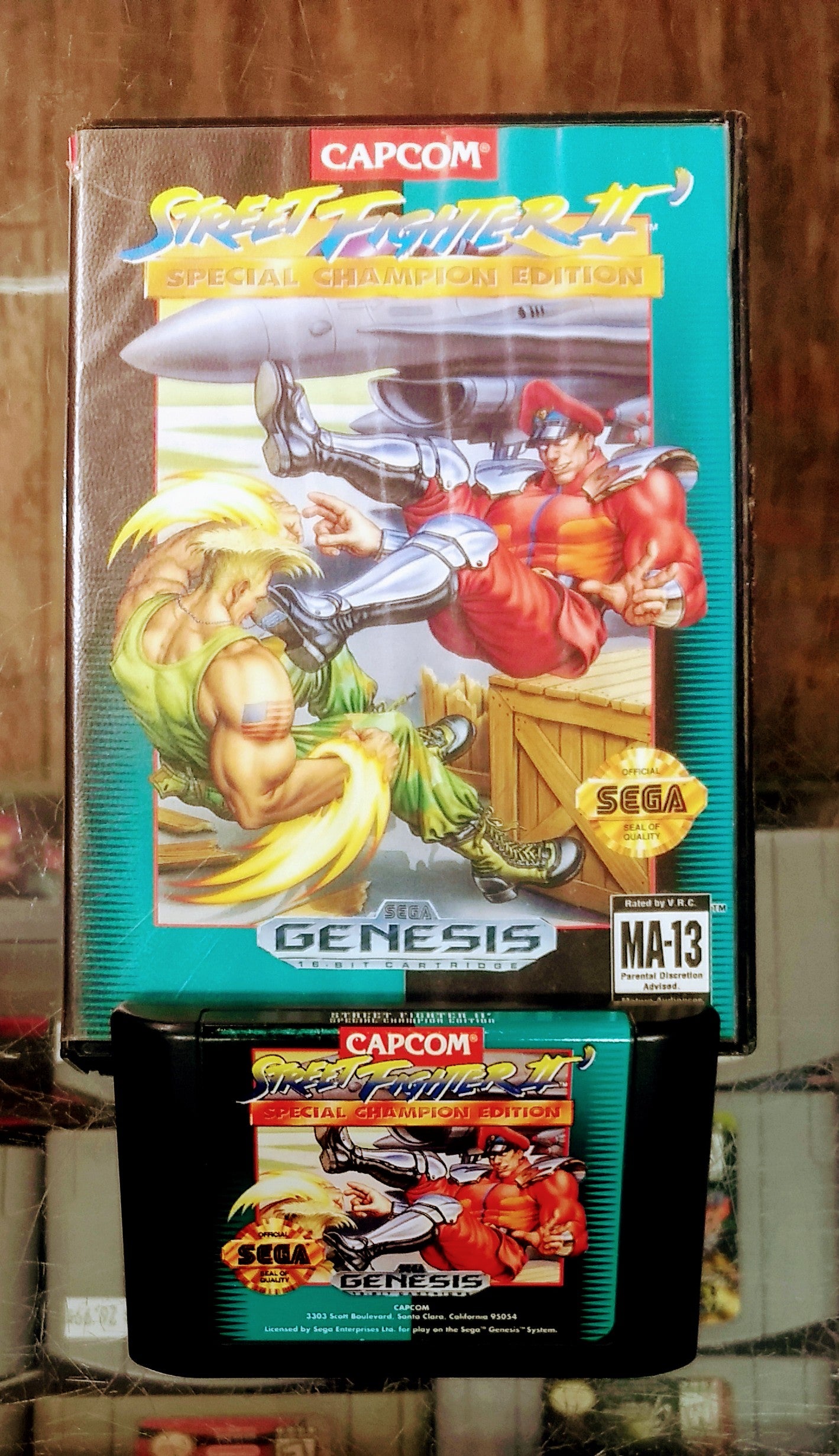 STREET FIGHTER II 2 SPECIAL CHAMPION EDITION SEGA GENESIS SG - jeux video game-x