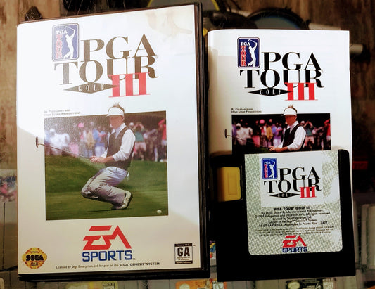 PGA TOUR GOLF III 3 SEGA GENESIS SG - jeux video game-x