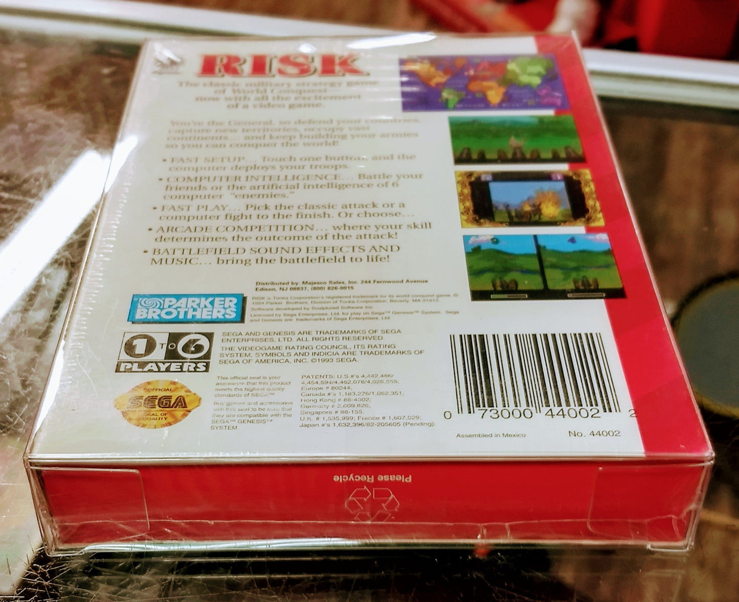 RISK SEGA GENESIS SG - jeux video game-x