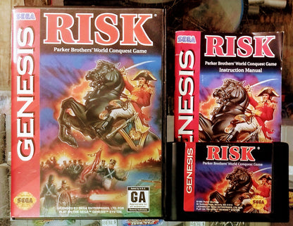 RISK SEGA GENESIS SG - jeux video game-x