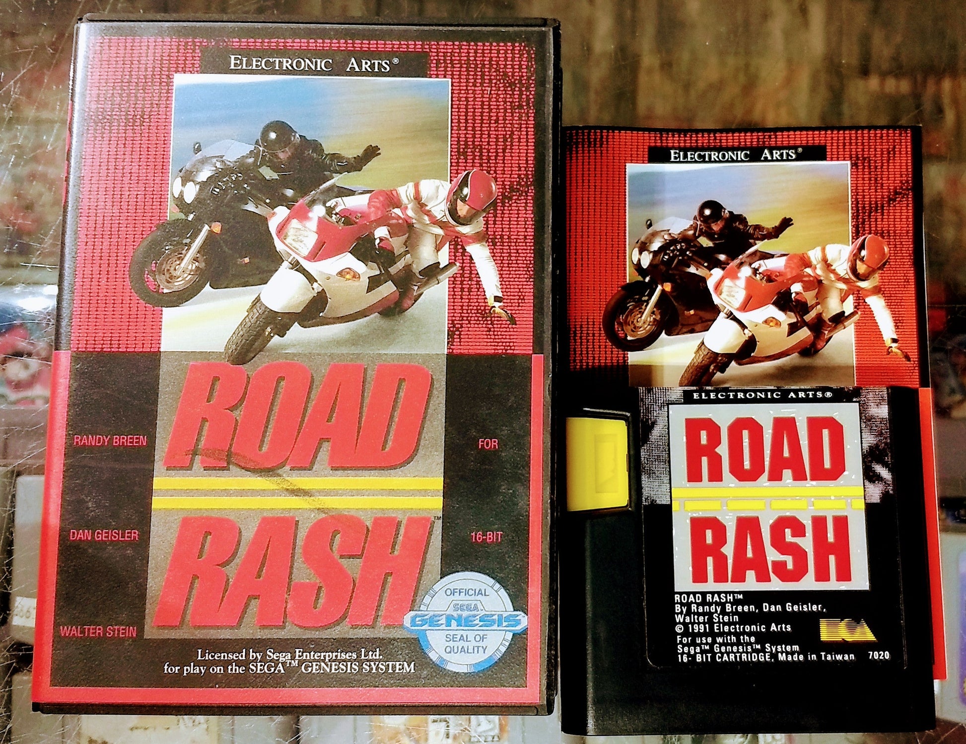 ROAD RASH (SEGA GENESIS SG) | jeux video game-x