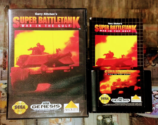 SUPER BATTLETANK WAR IN THE GULF (SEGA GENESIS SG) - jeux video game-x