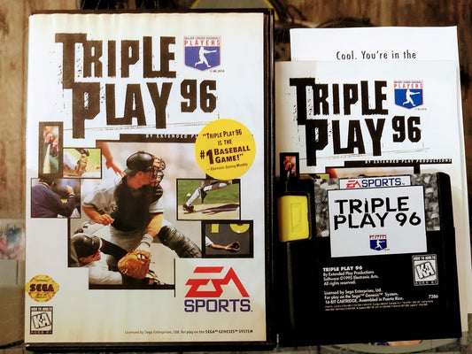 TRIPLE PLAY 96 SEGA GENESIS SG - jeux video game-x