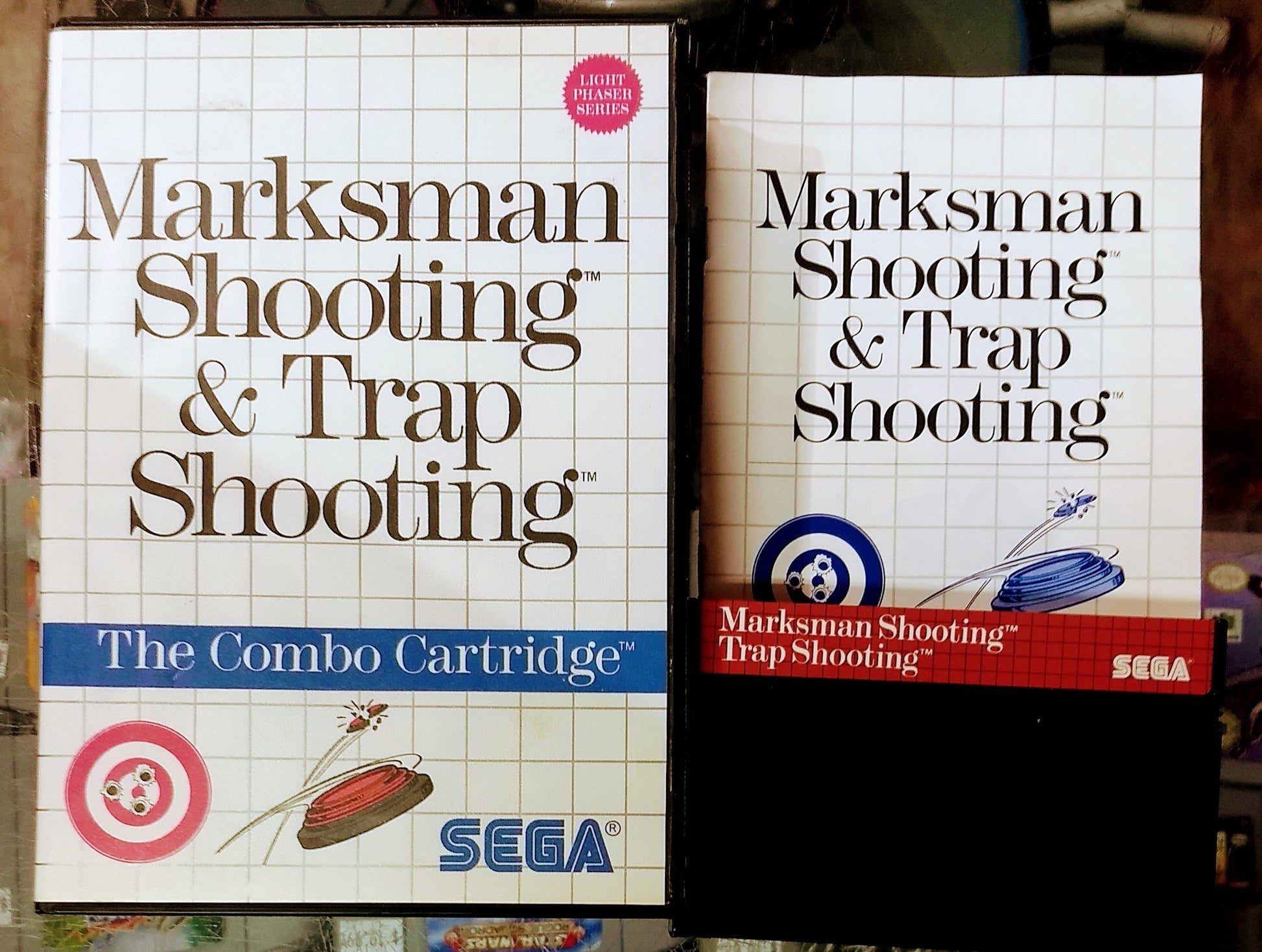 MARKSMAN SHOOTING AND TRAP SHOOTING (SEGA MASTER SYSTEM SMS) - jeux video game-x