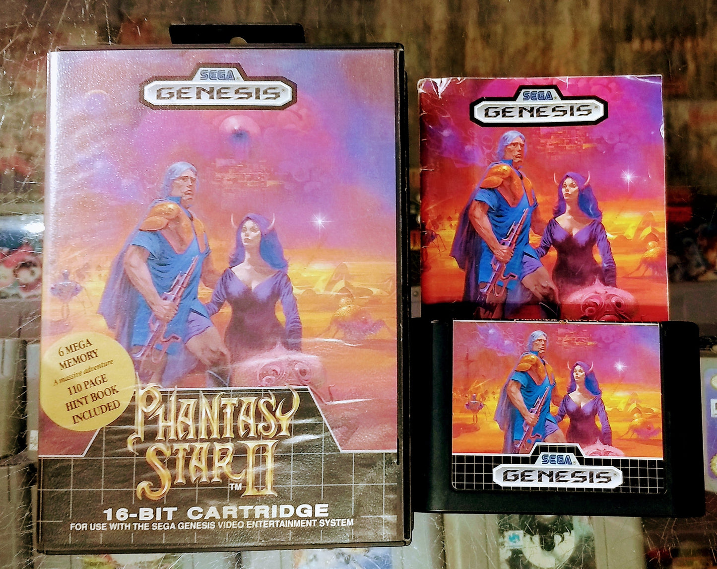 PHANTASY STAR II 2 (SEGA GENESIS SG) - jeux video game-x