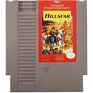 ADVANCED DUNGEONS AND DRAGONS HILLSFAR (NINTENDO NES) - jeux video game-x