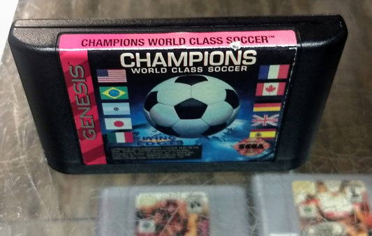 CHAMPIONS WORLD CLASS SOCCER SEGA GENESIS SG - jeux video game-x