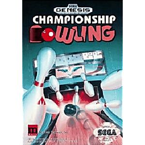 CHAMPIONSHIP BOWLING (SEGA GENESIS SG) - jeux video game-x