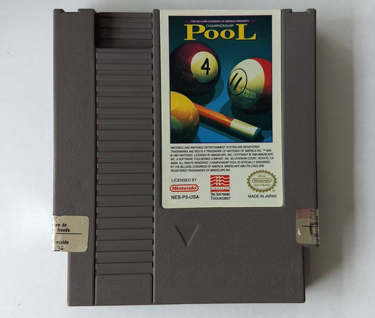 CHAMPIONSHIP POOL (NINTENDO NES) - jeux video game-x