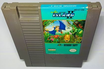 ADVENTURE ISLAND II 2 NINTENDO NES - jeux video game-x