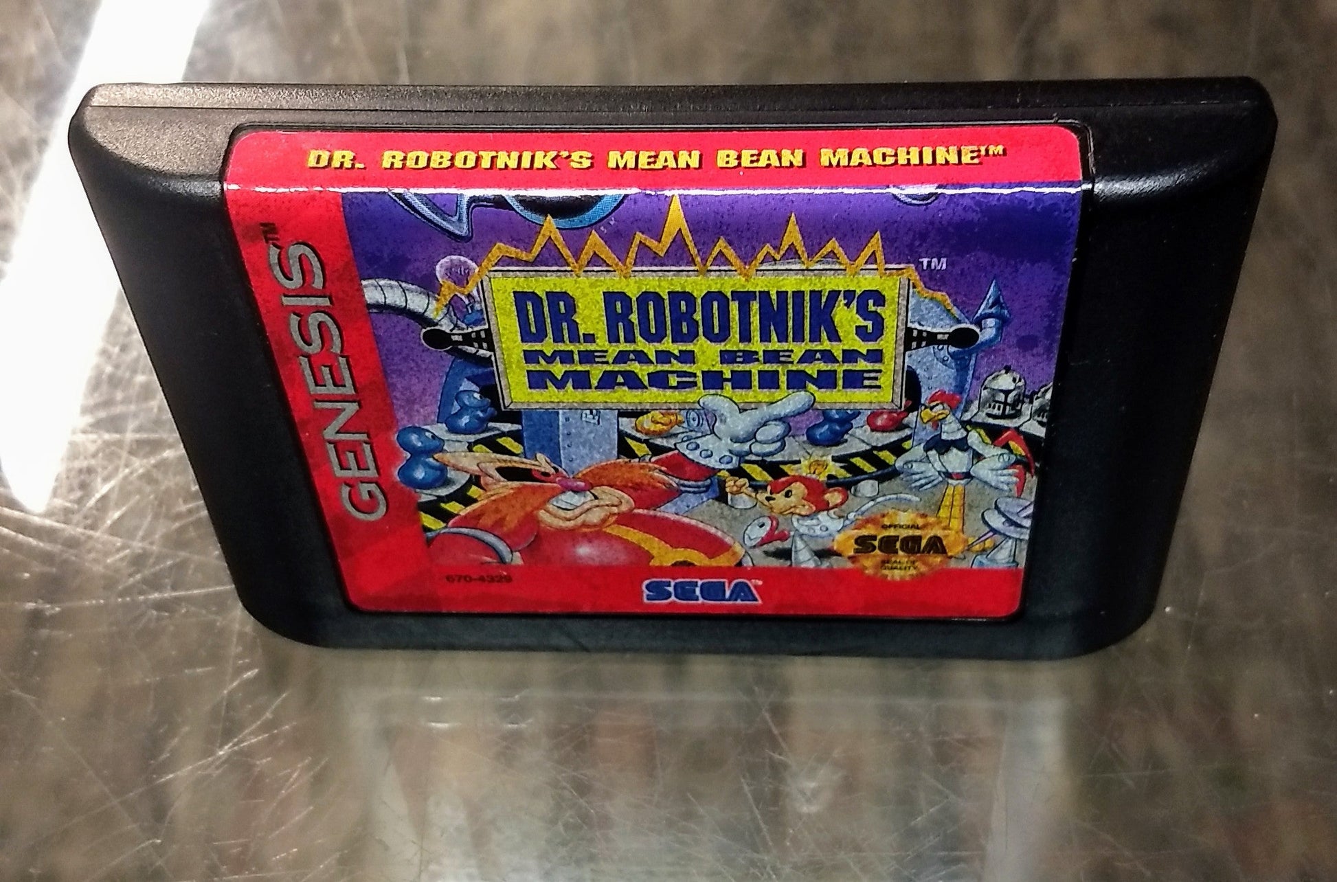 DR ROBOTNIK'S MEAN BEAN MACHINE SEGA GENESIS SG - jeux video game-x