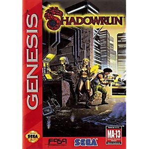 SHADOWRUN (SEGA GENESIS ) - jeux video game-x