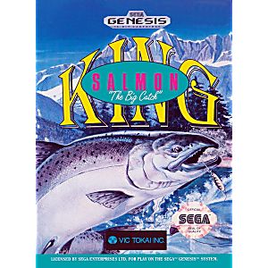 KING SALMON: THE BIG CATCH SEGA GENESIS SG - jeux video game-x