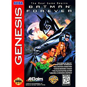 BATMAN FOREVER (SEGA GENESIS SG) - jeux video game-x