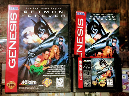 BATMAN FOREVER (SEGA GENESIS SG) - jeux video game-x