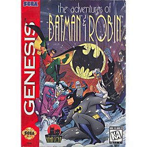 THE ADVENTURES OF BATMAN AND ROBIN (SEGA GENESIS SG) - jeux video game-x