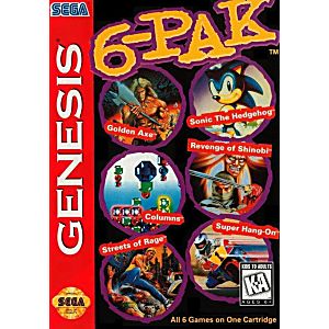 GENESIS 6-PAK (SEGA GENESIS SG) - jeux video game-x