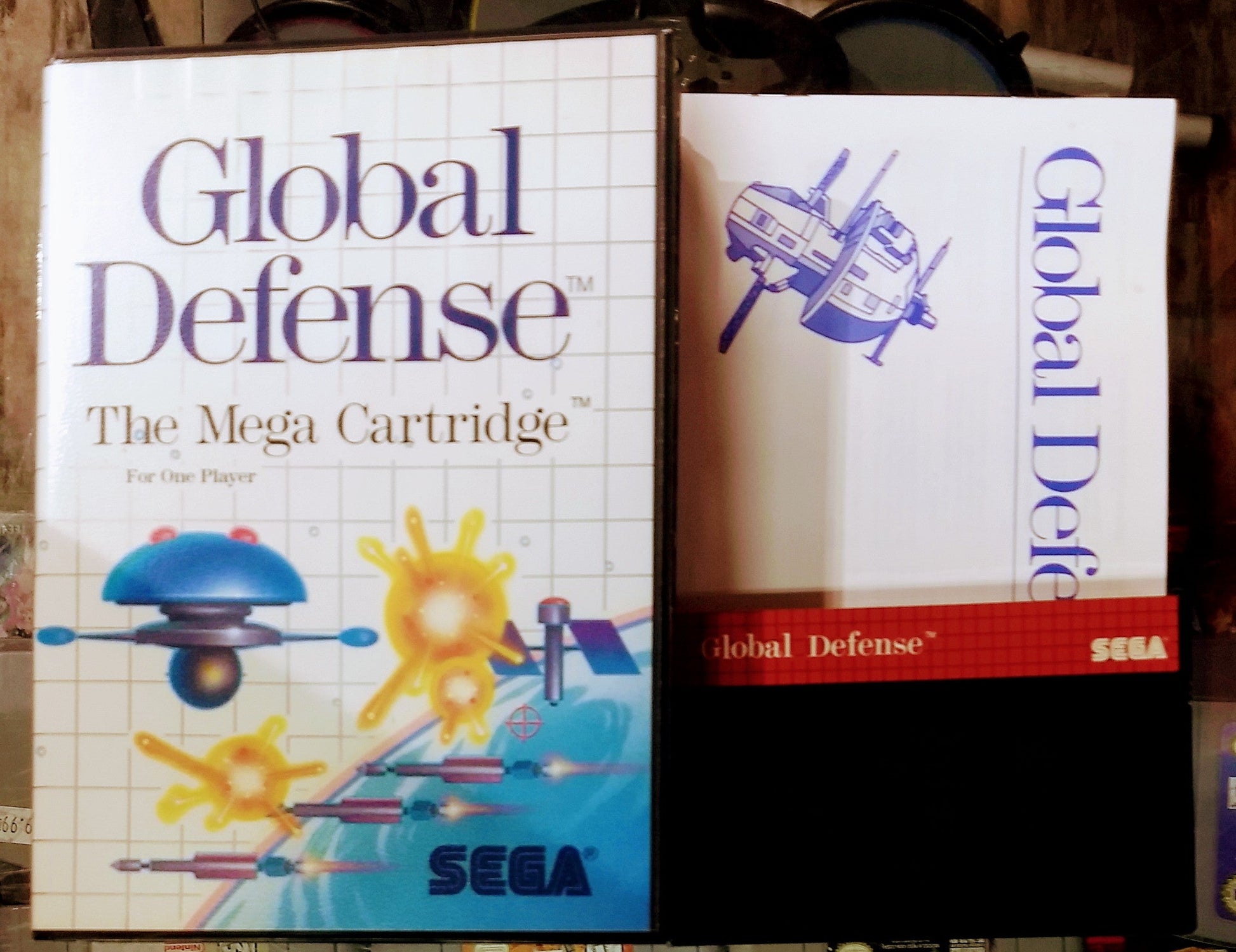 GLOBAL DEFENSE (SEGA MASTER SYSTEM SMS) - jeux video game-x