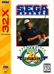 GOLF MAGAZINE PRESENTS 36 GREAT HOLES STARRING FRED COUPLES (SEGA 32X) - jeux video game-x