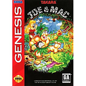 JOE AND MAC SEGA GENESIS SG - jeux video game-x