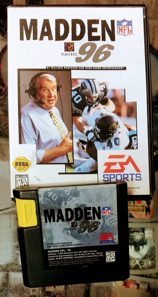 MADDEN NFL 96 SEGA GENESIS SG - jeux video game-x