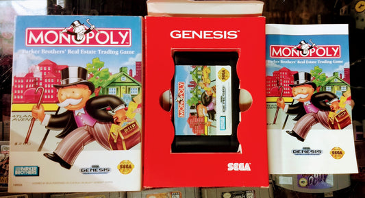 MONOPOLY SEGA GENESIS SG - jeux video game-x