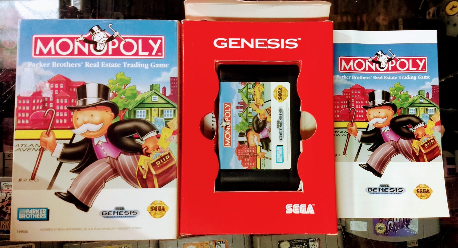 MONOPOLY SEGA GENESIS SG - jeux video game-x