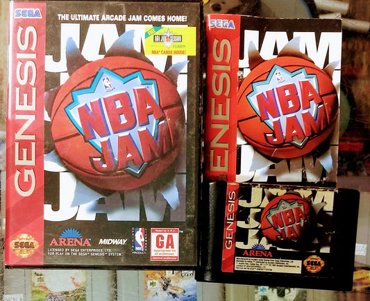 NBA JAM SEGA GENESIS SG - jeux video game-x